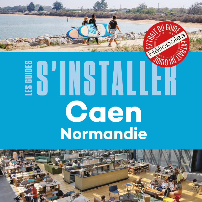 Téléchargez les guides pour s’installer et habiter à Caen Normandie